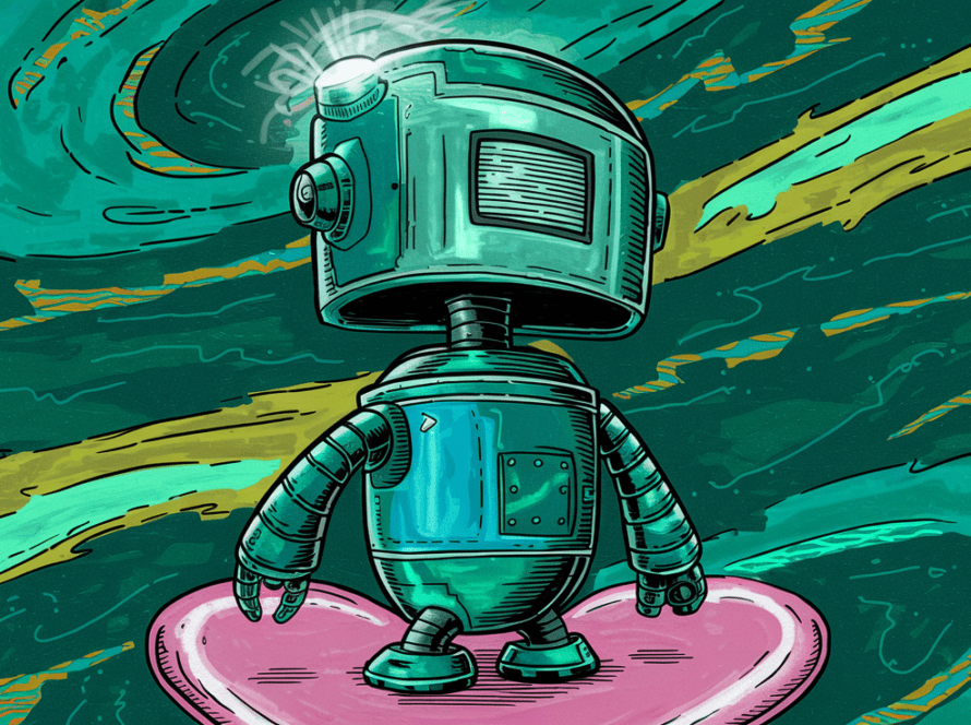 Custom GPT blog post illistration